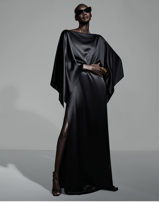 Emily Drape Silk Caftan